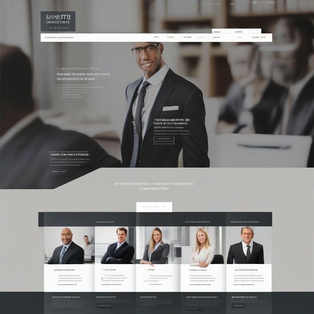 Modern Law Firm Website Design